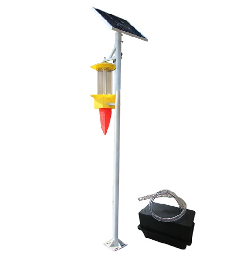 頻振式太陽能殺蟲燈（鍍鋅地埋）